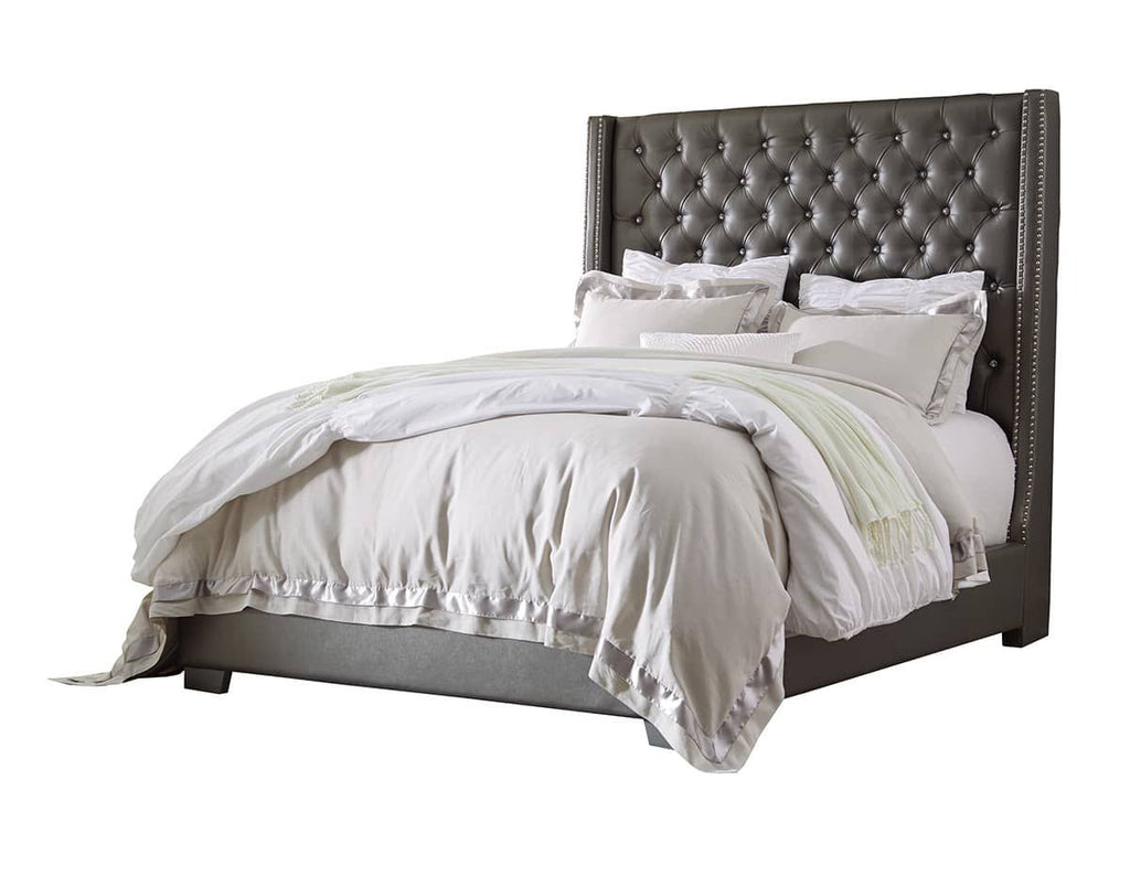 Coralayne Gray Bed Bed