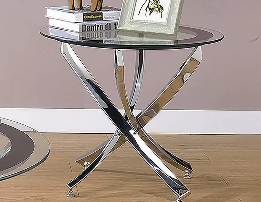 Glass Top End Table End Table