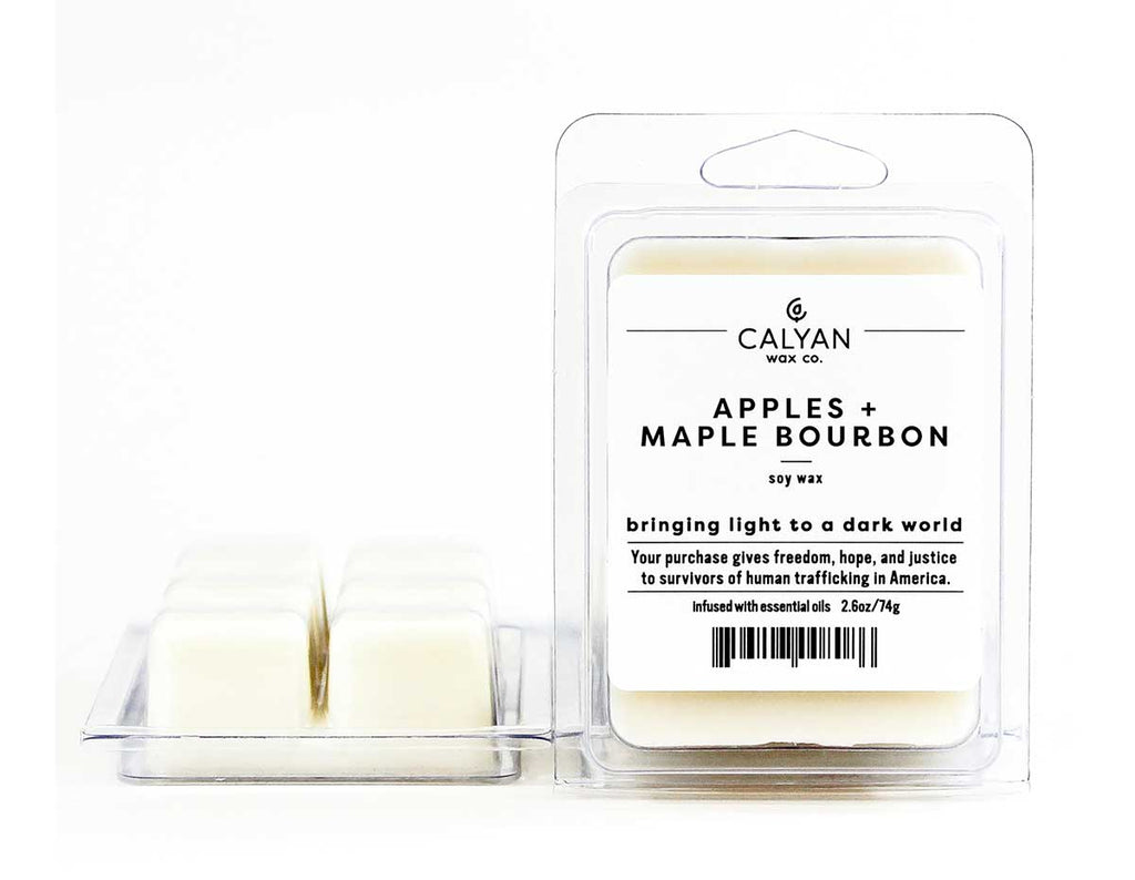 Calyan Apple & Maple Wax Melts Candle