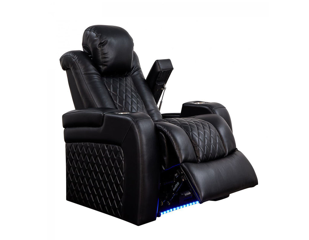 Hero Power Recliner, Black Reclining Chair