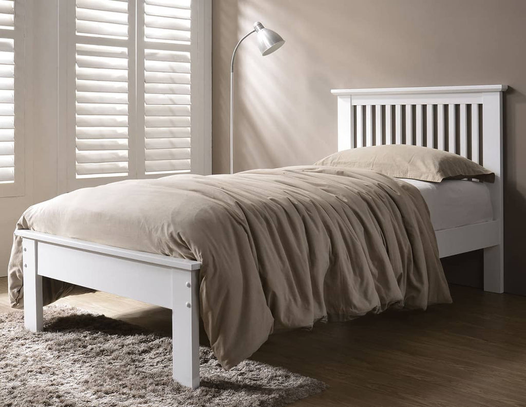 Howard Twin Bed, White Bed