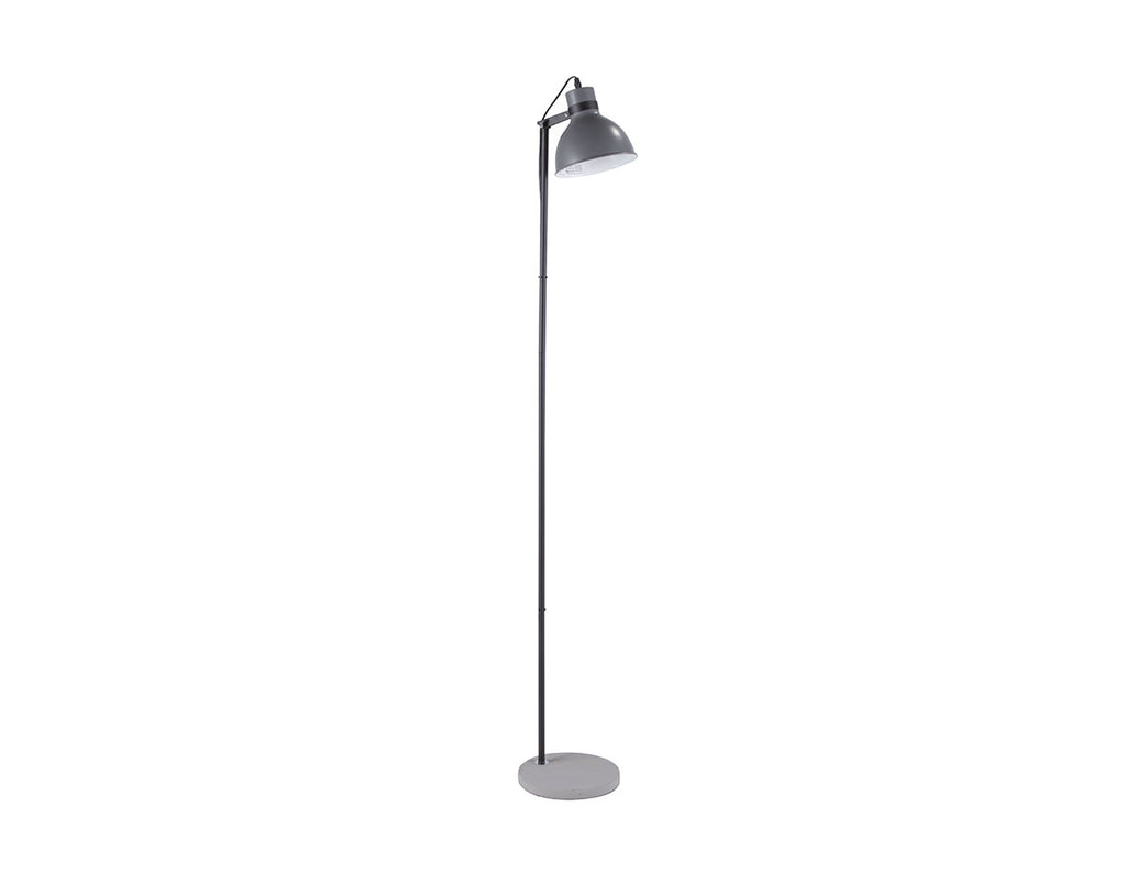INDUSTRIAL GRAY FLOOR LAMP Floor Lamp