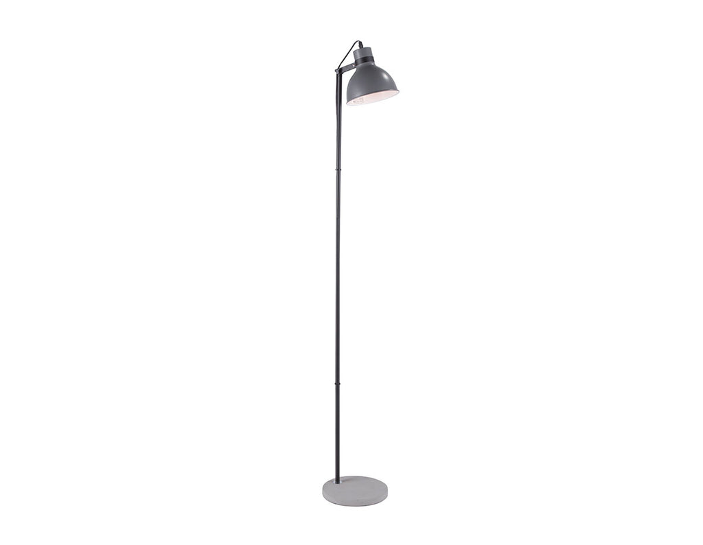 INDUSTRIAL GRAY FLOOR LAMP Floor Lamp