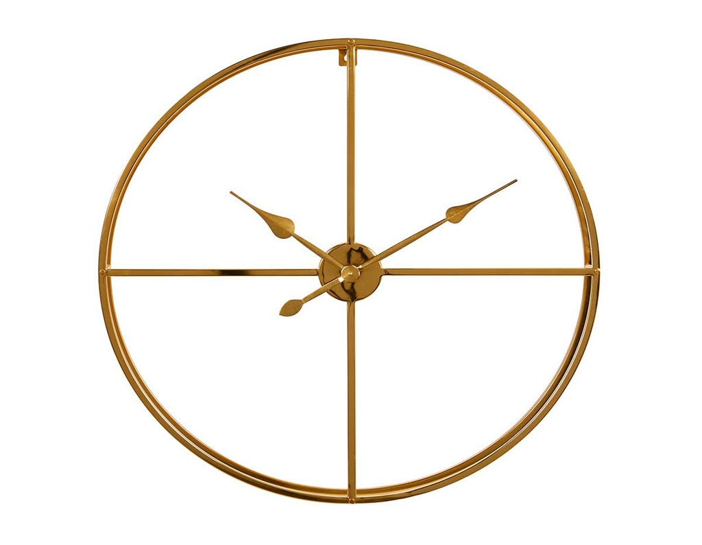 SOLIS GOLD METAL WALL CLOCK Clock
