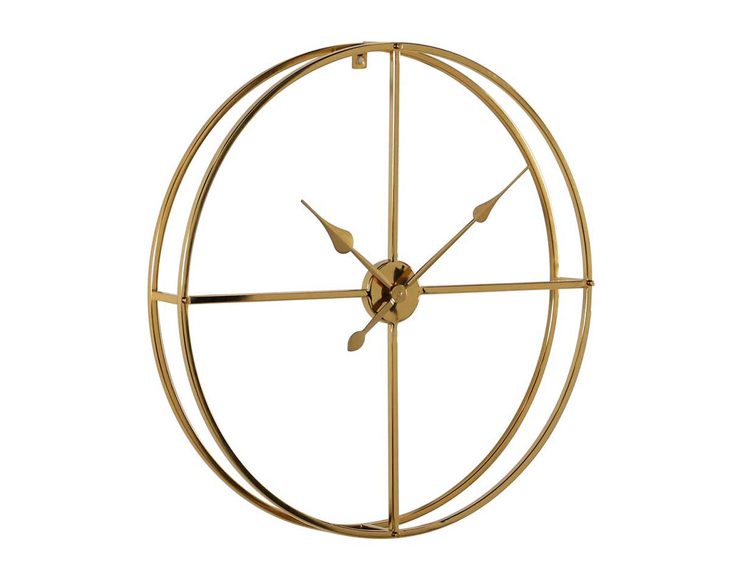 SOLIS GOLD METAL WALL CLOCK Clock