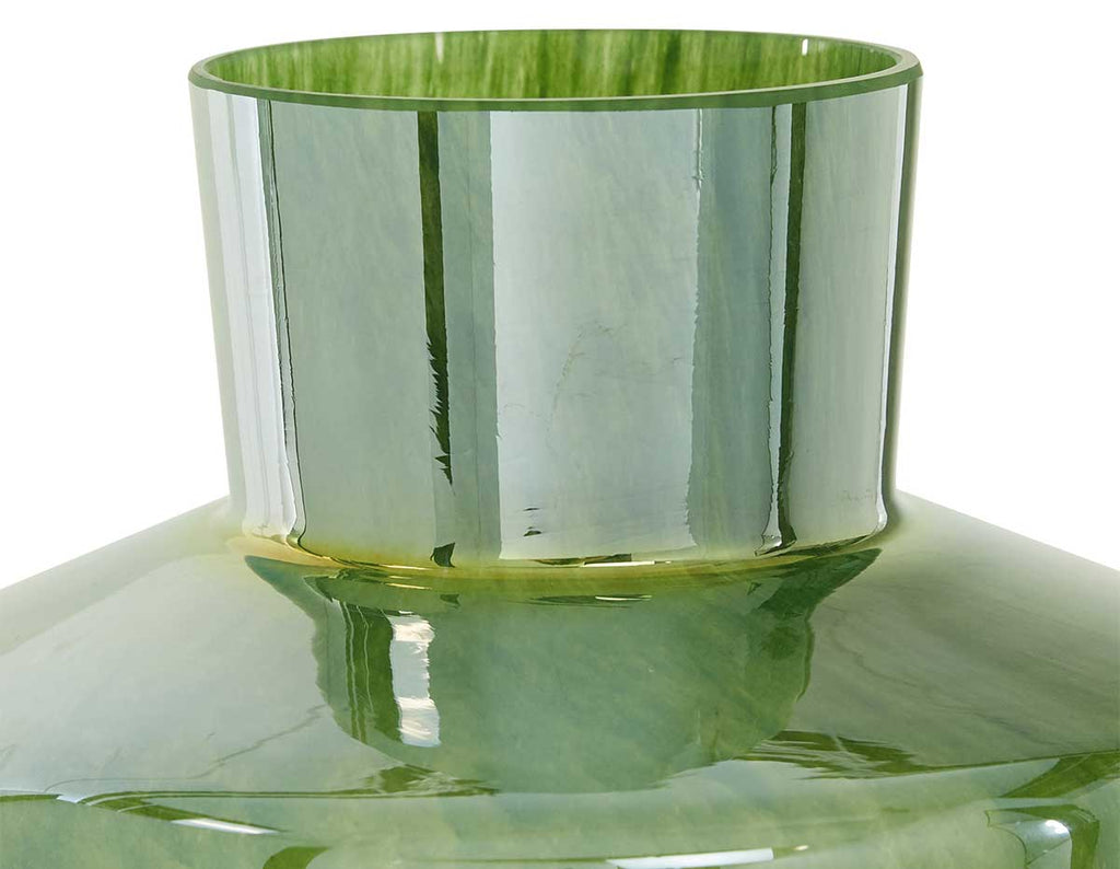 MURPHY GREEN GLASS MID VASE Vase